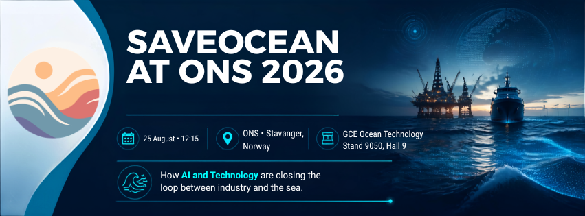 Meet SaveOCEAN at ONS 2026: ocean intelligence joins the energy conversation